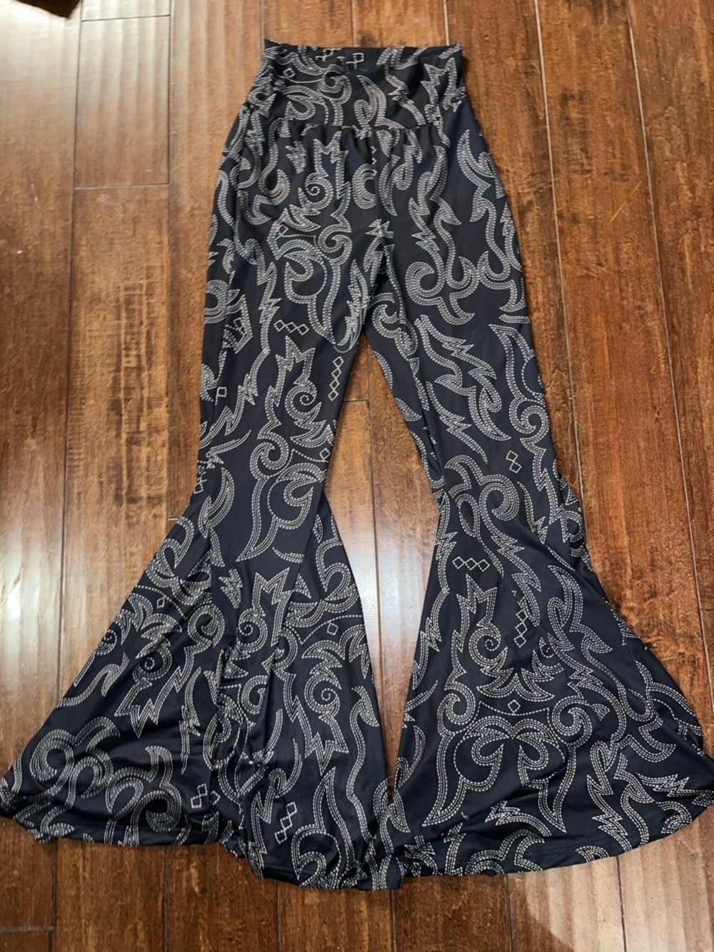 Western Flared Jumpsuit Pants